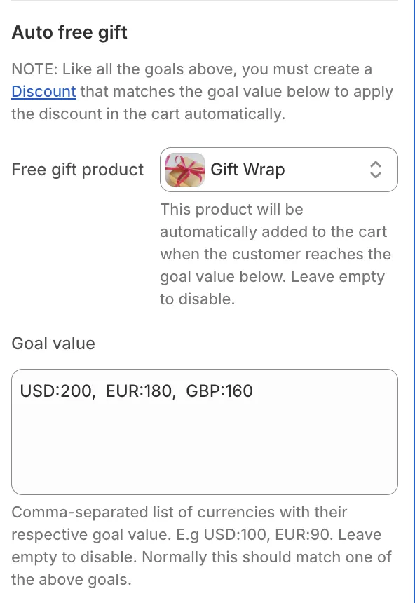 Auto Free Gift